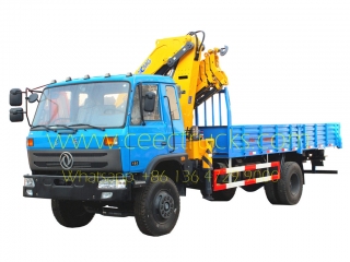DONGFENG 10 Tons knuckle crane trucks