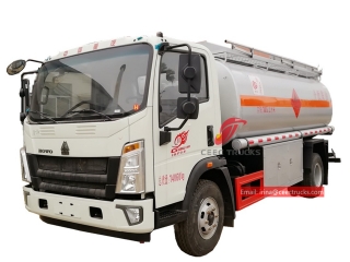10.5CBM HOWO Fuel Tanker-CEEC Trucks