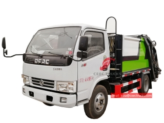 3CBM Garbage compactor truck DONGFENG - CEEC