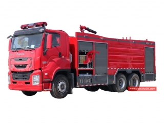 10,000L Dry Powder Fire Truck-CEEC Trucks