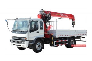 ISUZU FTR 10Tons Truck Mounted Crane-CEEC Trucks