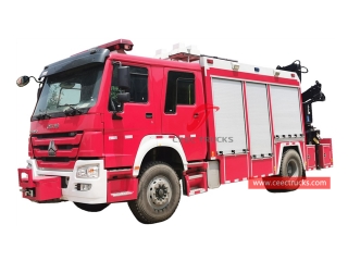 HOWO Emergency Rescue Fire Truck-CEEC Trucks