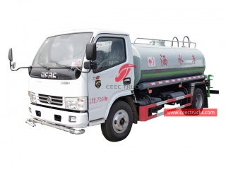 4CBM Water Tank Lorry DONGFENG-CEEC Trucks