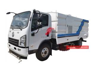 Shacman Road sweeper and washer truck - CEEC