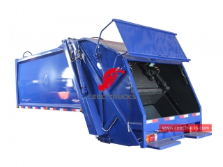 european standard 8,000 liters compression garbage truck upper body