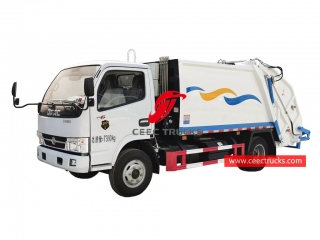 Dongfeng 6CBM Back Loading Garbage Truck - CEEC