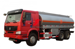 SINOTRUK HOWO 6X6 all wheel drive Fuel bowser Oil tanker trucks-CEEC Trucks