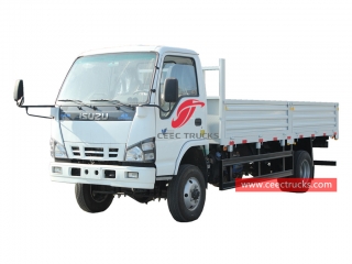 ISUZU 4×4 flat body truck for sale
