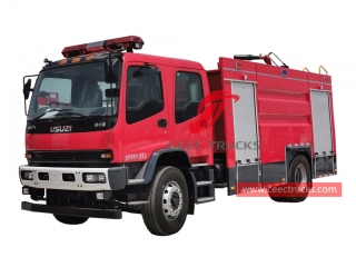 ISUZU FVR water-foam fire truck