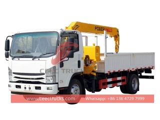 ISUZU 700P 5tons Crane Truck made in China best factory