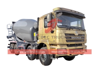 Shacman heavy duty 380HP Concrete Mixer Truck from China