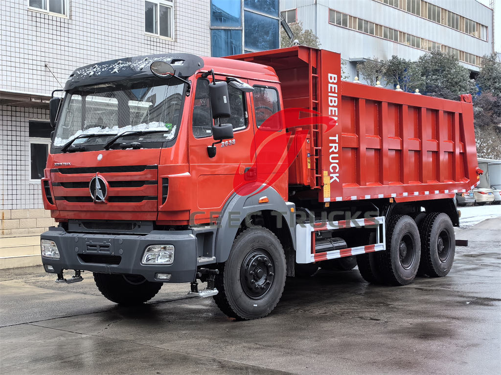 Tanzania-Beiben RHD 2638 dump truck exported by CEEC TRUCKS