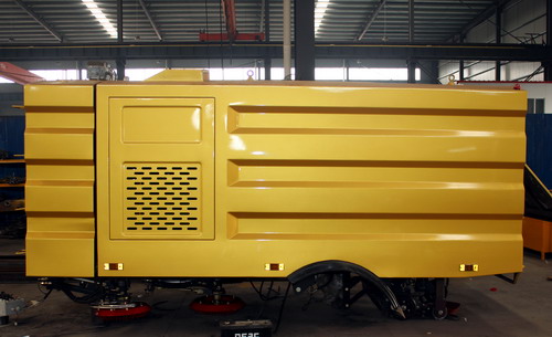 How to produce 5 CBM road sweeper truck upper kits ?