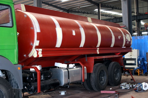 Production of 20 CBM fuel tanker truck  ?  ( Part 3- Final assembling )