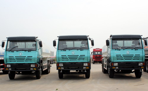 Mali customer order 4 units styer fuel tanker truck