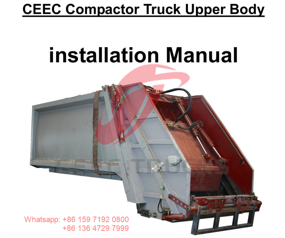 Philippines--12CBM garbage compactor superstructure manual
