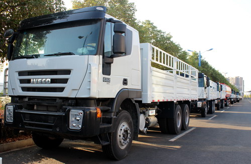 100 units IVECO fuel tanker and cargo truck export to Ethopia 