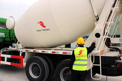 Beiben 10 CBM mixer truck export to Saudi arabia 