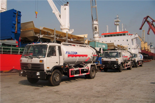 Dongfeng 10cbm vacuum suction truck export Ghana