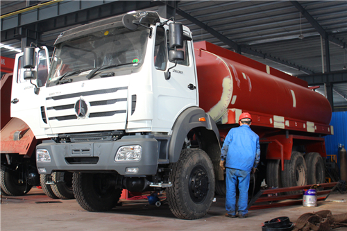 How to Build good quality Beiben water tanker truck?
