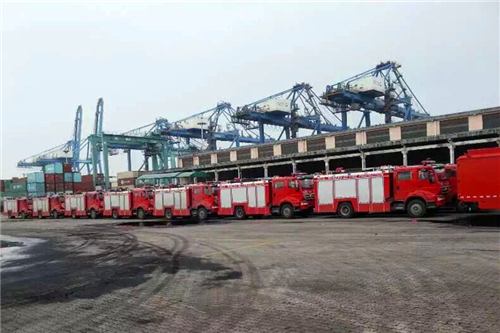 122 units ISUZU firefighting truck export Philippine