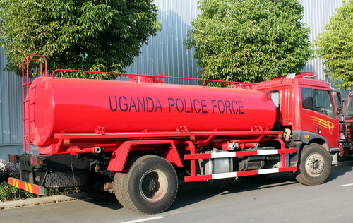 50 units FAW fire trucks for Uganda police force