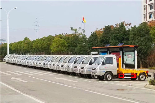 30 units 2cbm hook loader truck for Guangzhou City