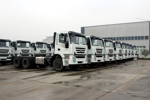 80 units IVECO trucks export to South america 