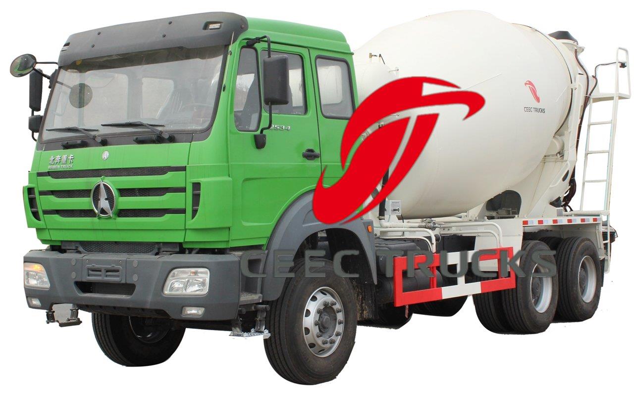 beiben 2534 cement mixer truck Cameroon