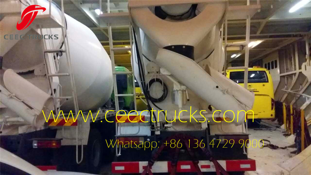 Beiben 2534 concrete mixer truck export Dubai by RoRO shipment