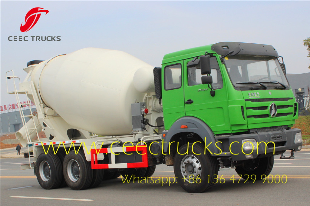 beiben 10 CBM mixer truck export Cameroon