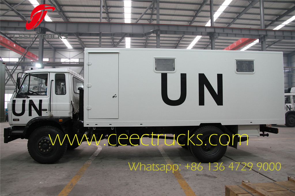 CEEC manufacture mobile workshop trucks for UN project