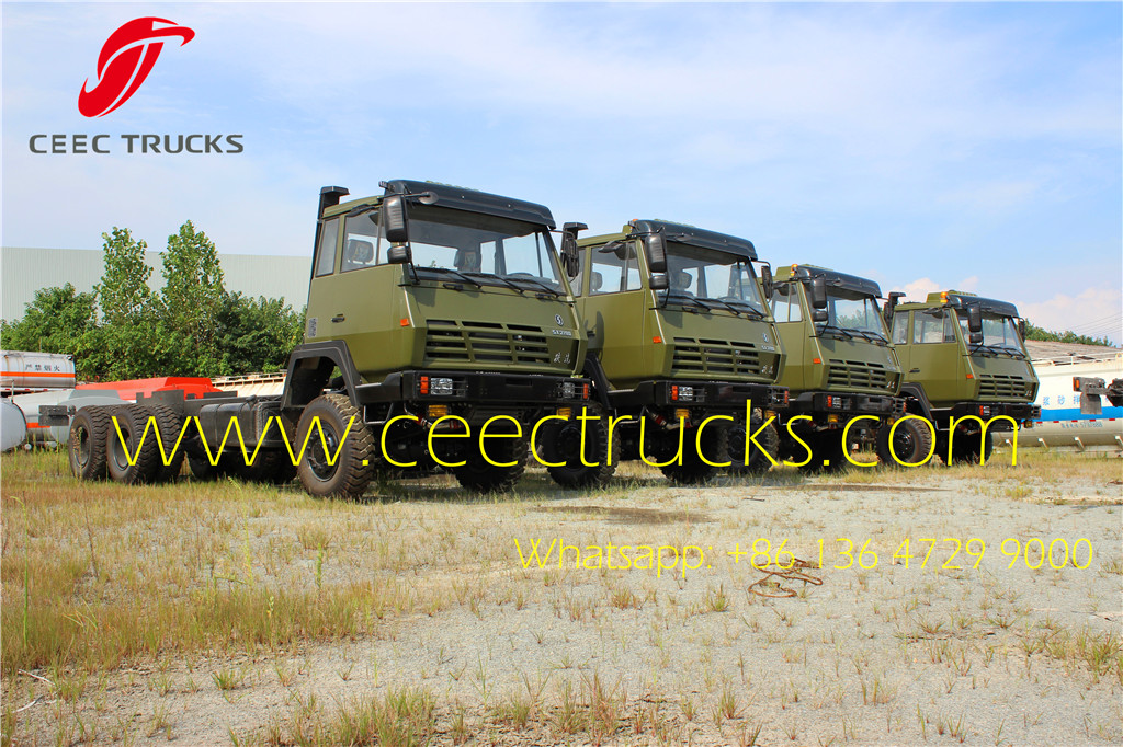 SHACMAN military fuel tanker trucks supplier