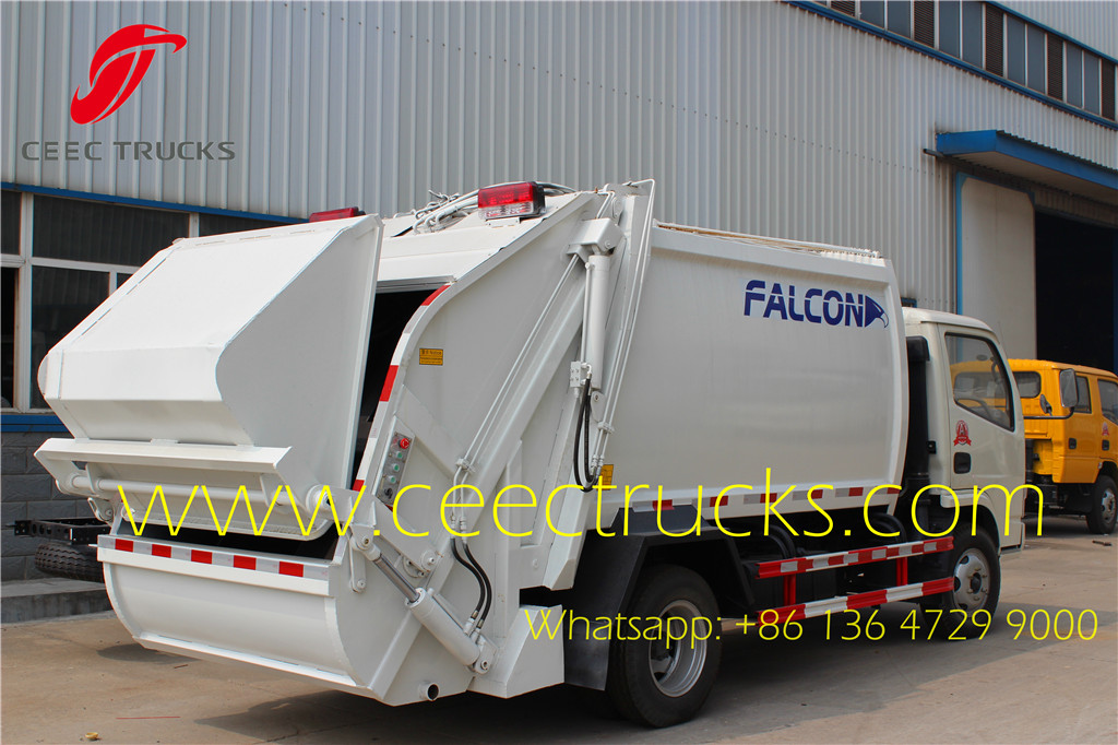 Dongfeng 4 CBM compressed garbage truck