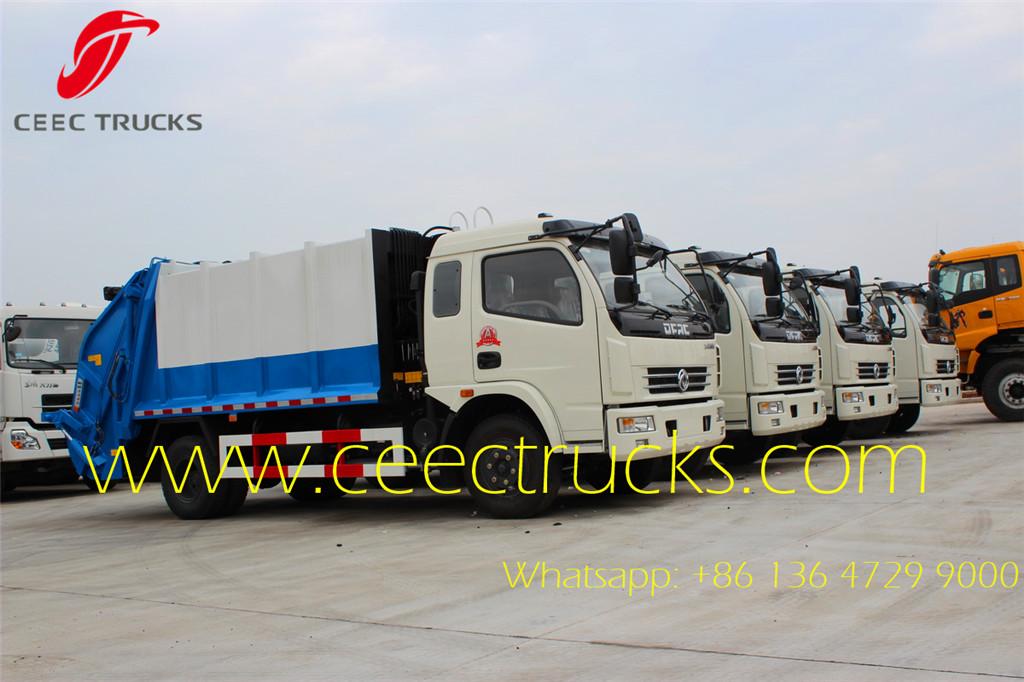 8 m³ garbage compactor trucks