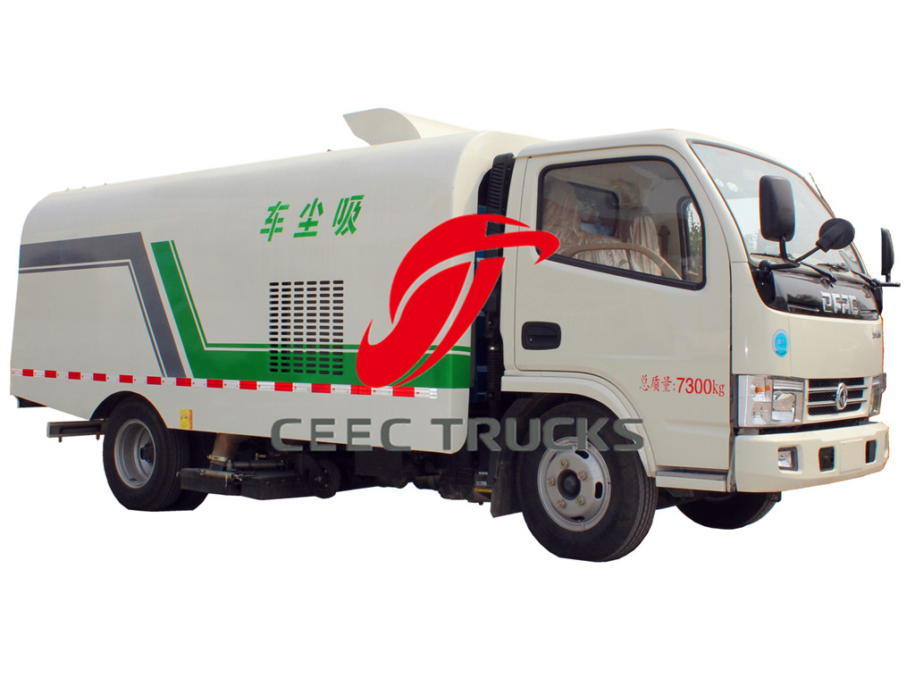 Dongfeng 5CBM vacuum road clean trucks