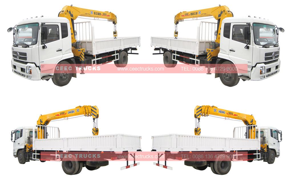 Dongfeng telescopic 8T boom crane trucks view Dongfeng telescopic 8T boom crane trucks view