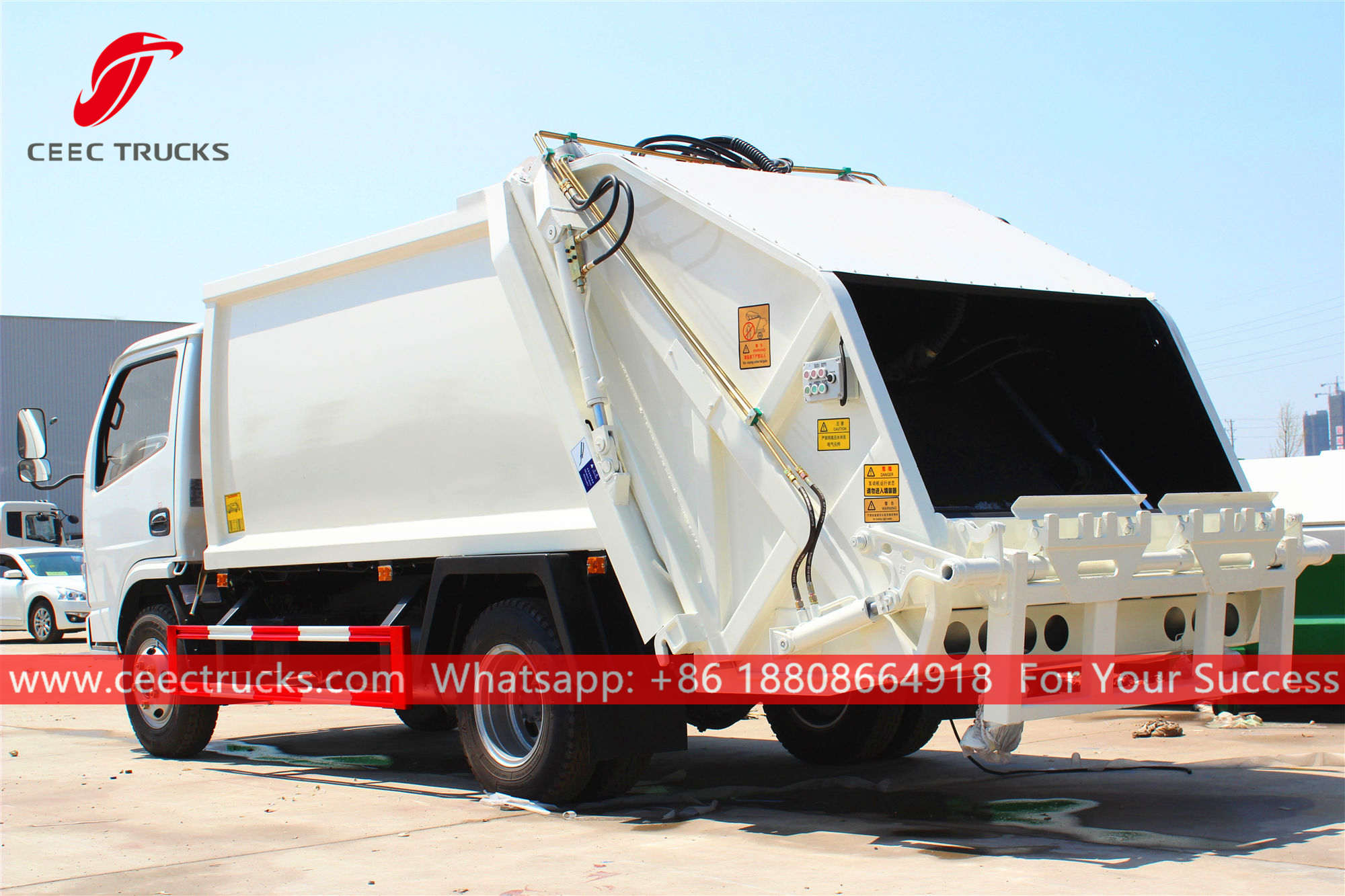 High quality ISUZU Waste compressor truck