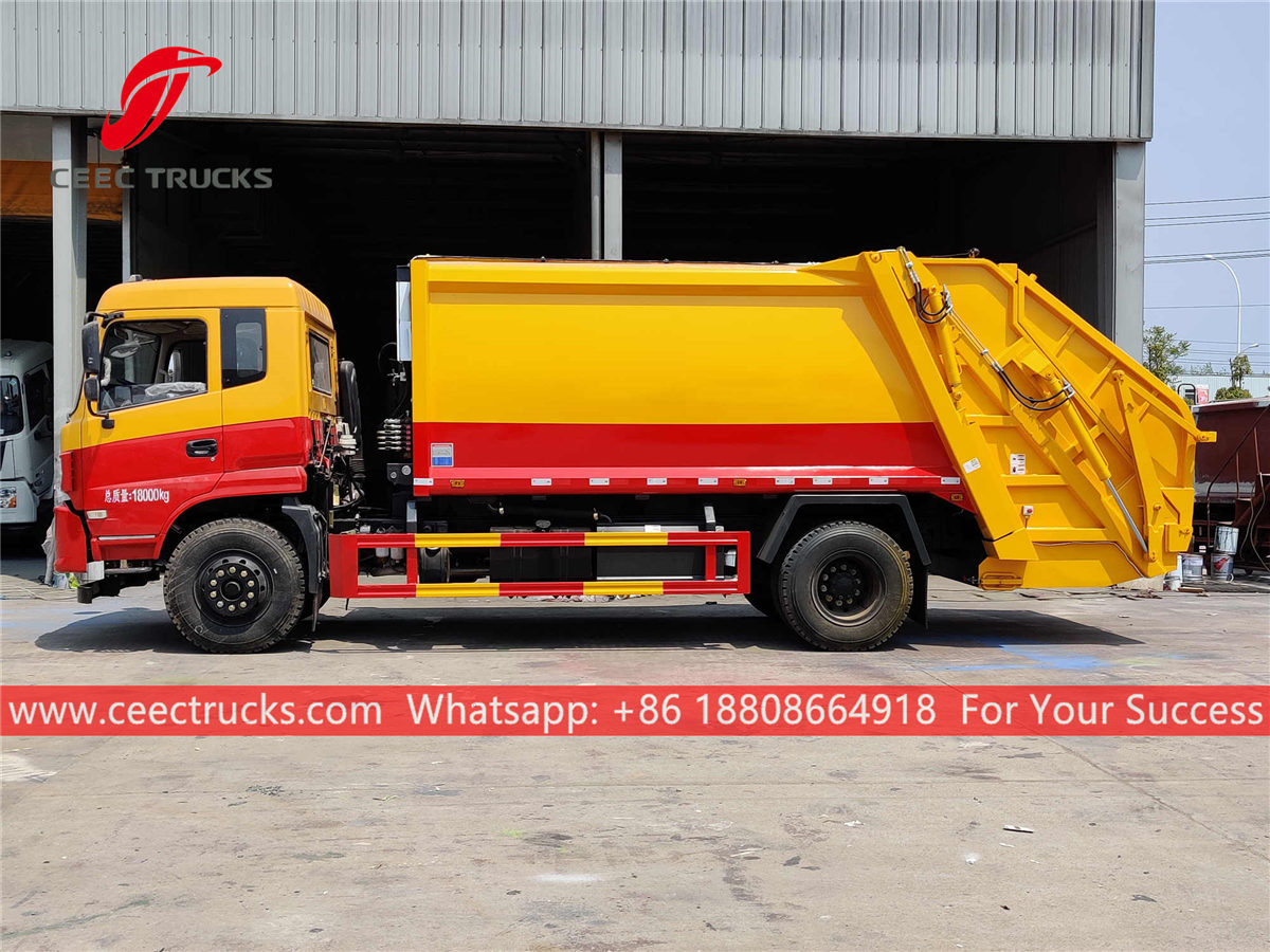 Good quality garbage collection truck