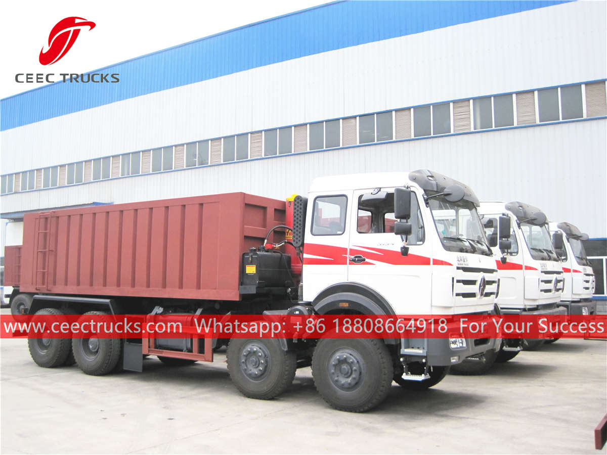 Beiben 3134 dump trucks for Africa