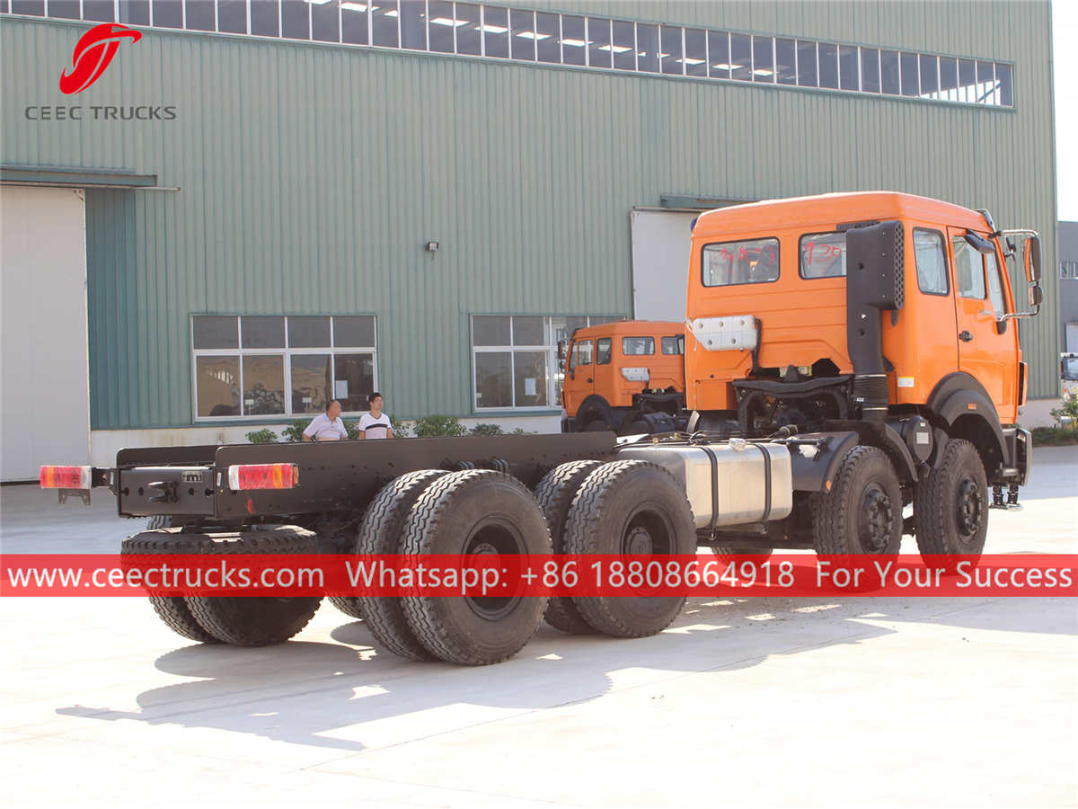 Beiben 12 wheeler trucks for Africa