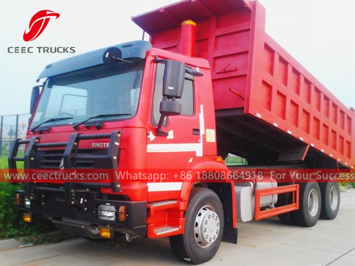 HOWO off-road 6×6 dumper