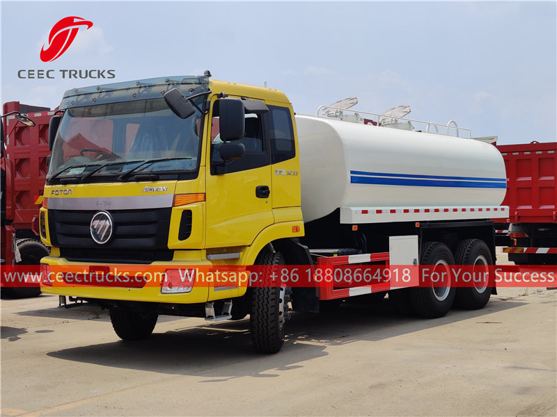 FOTON 20,000 liters water delivery truck