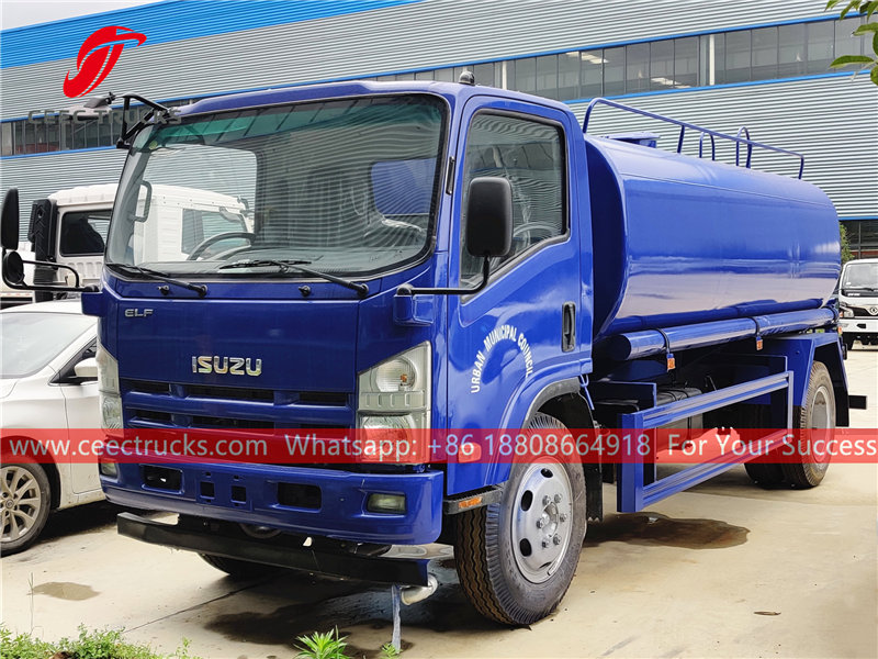 ISUZU portable water trucks for sale