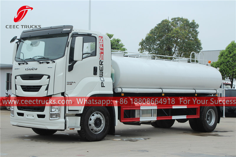 ISUZU GIGA 380HP water tanker truck