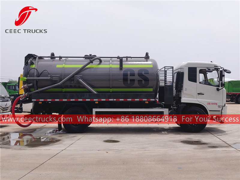 Dongfeng vacuum suction truck