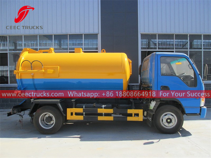 JAC 4×2 sewer cleaner truck