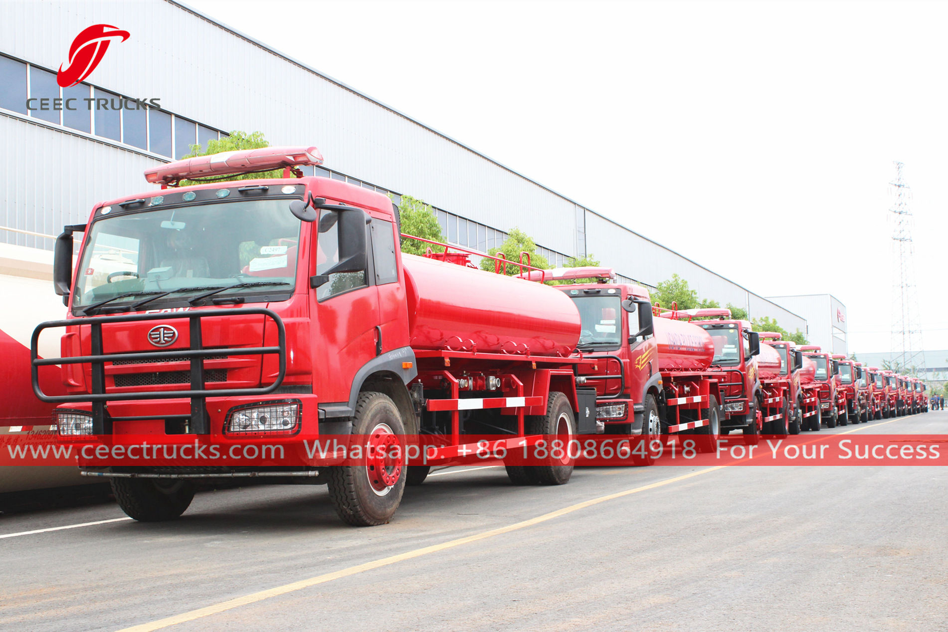 Factory price water transportation trucks for sale