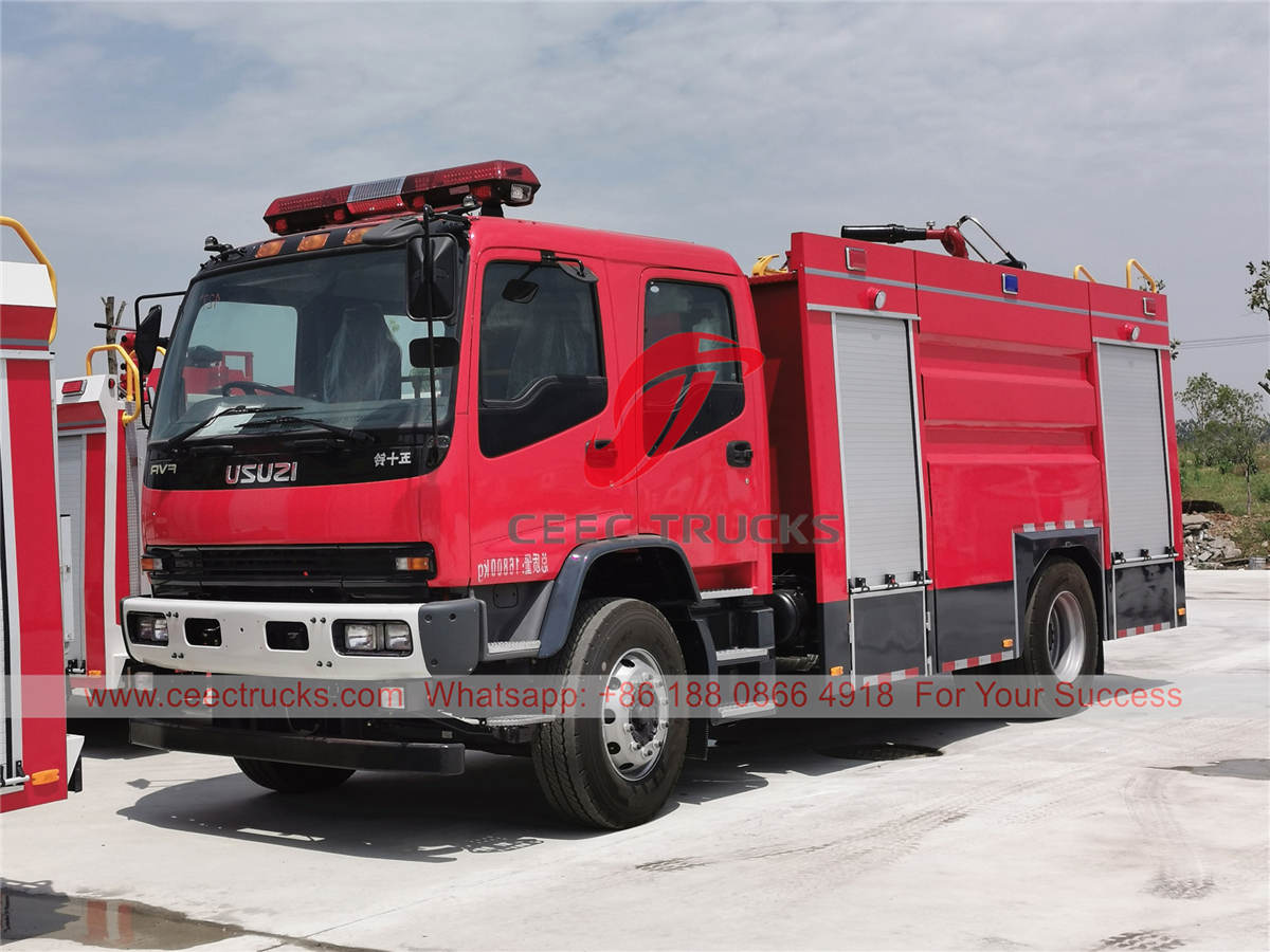 ISUZU 6 wheeler fire engine