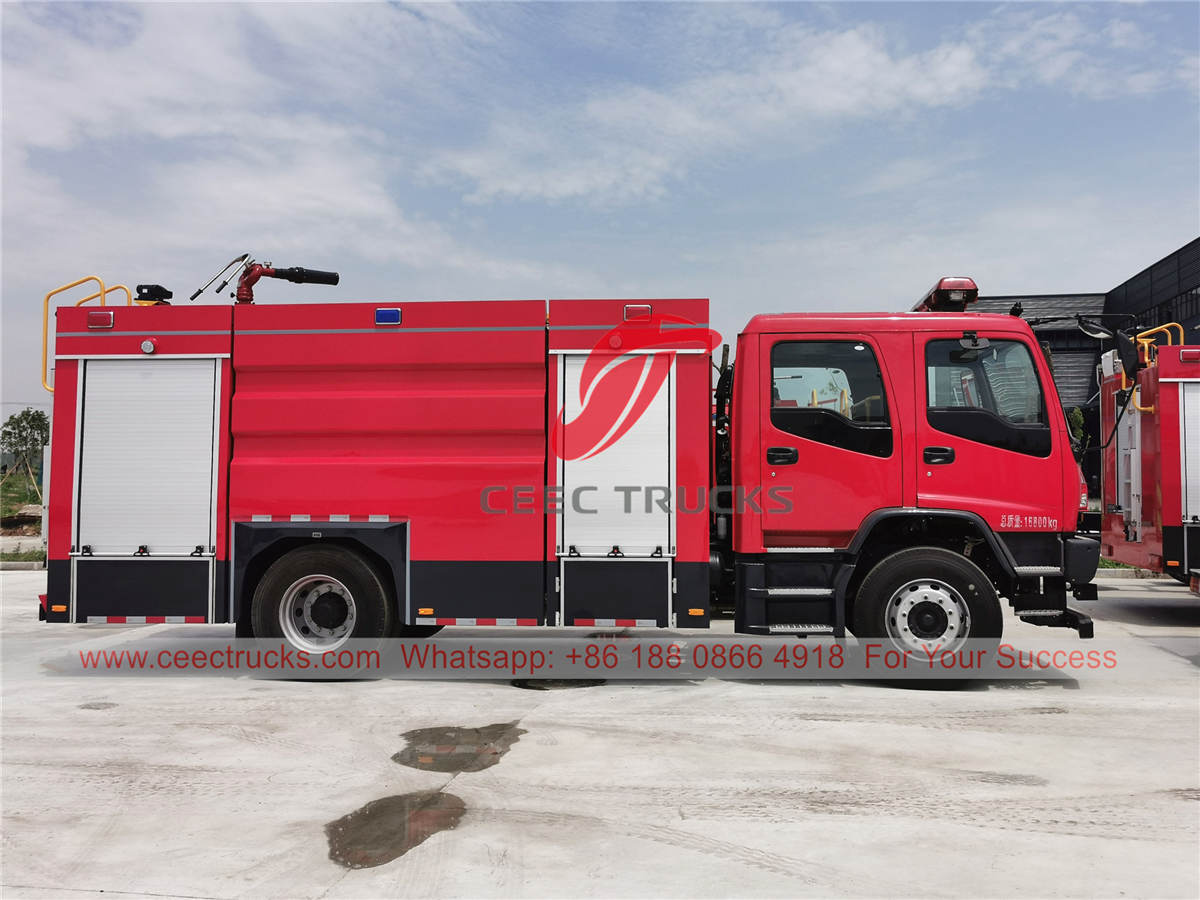 ISUZU FVR water-foam fire truck